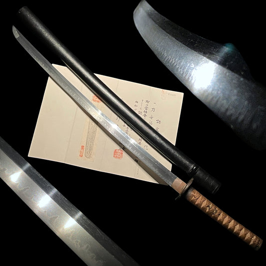 Tashiro Kanenobu 田代兼信 KATANA, Early Edo period, NBTHK Certificate