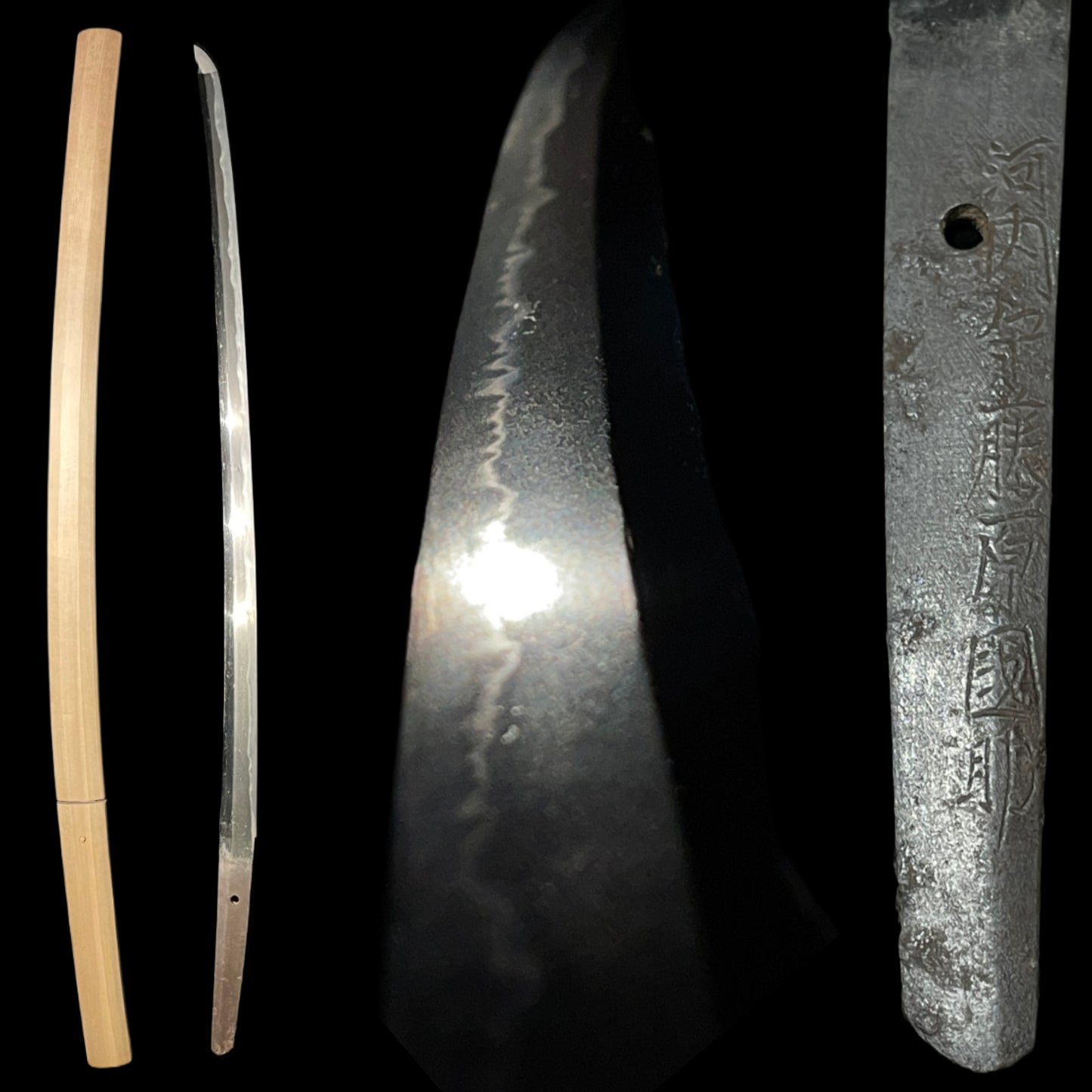 Kawachinokami Kunisuke 河内守藤原國助 signed KATANA, Osaka-Shinto Early Edo period