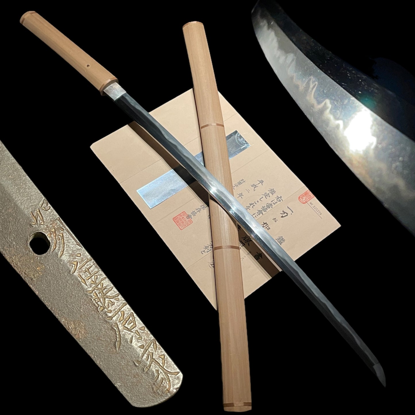 Kashu Iehiro 加州家広 KATANA, Early Edo period, NBTHK Certificate