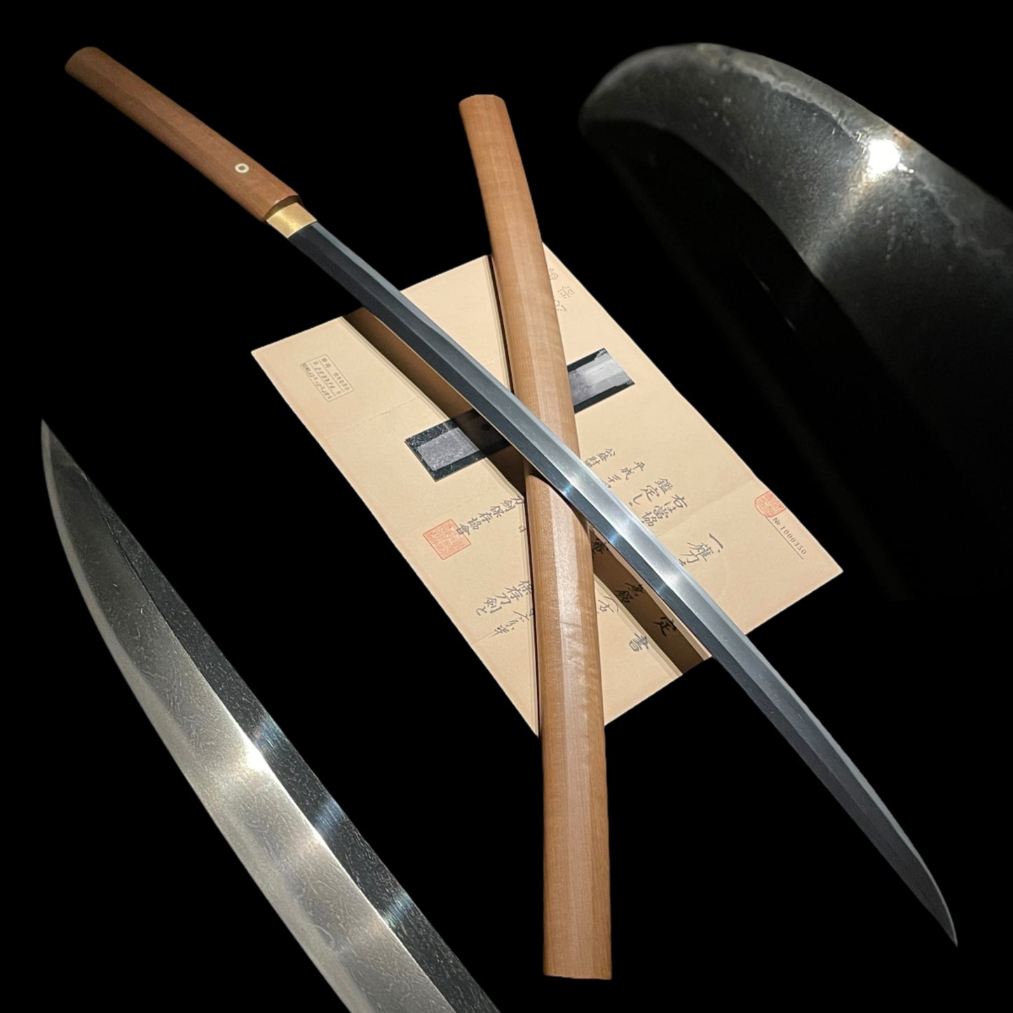 TOKUBETSU Hozon, Late KAMAKURA period, Ko-Mihara 古三原 Long Naginata Naoshi