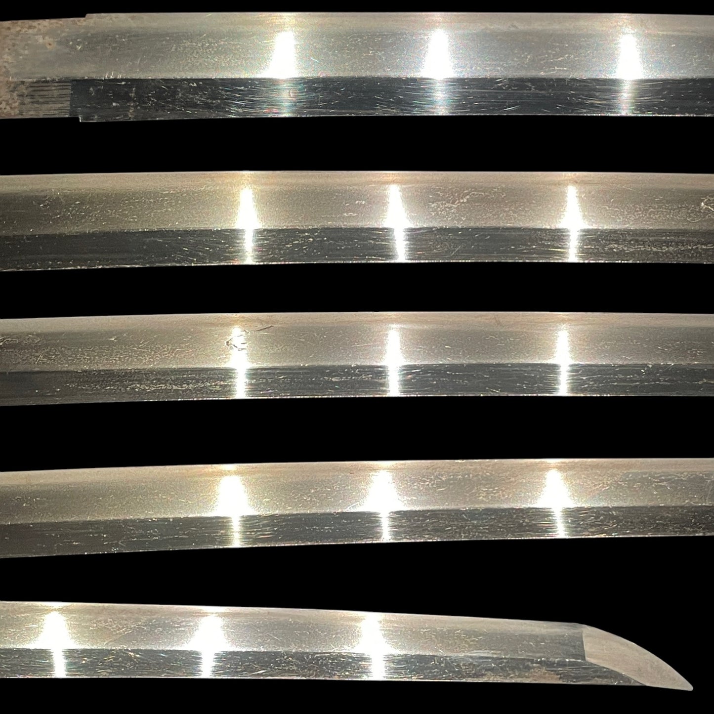 Yamato School 大和伝, Sue Tegai 末手掻 KATANA, Sukashi-Tsuba, Muromachi Period