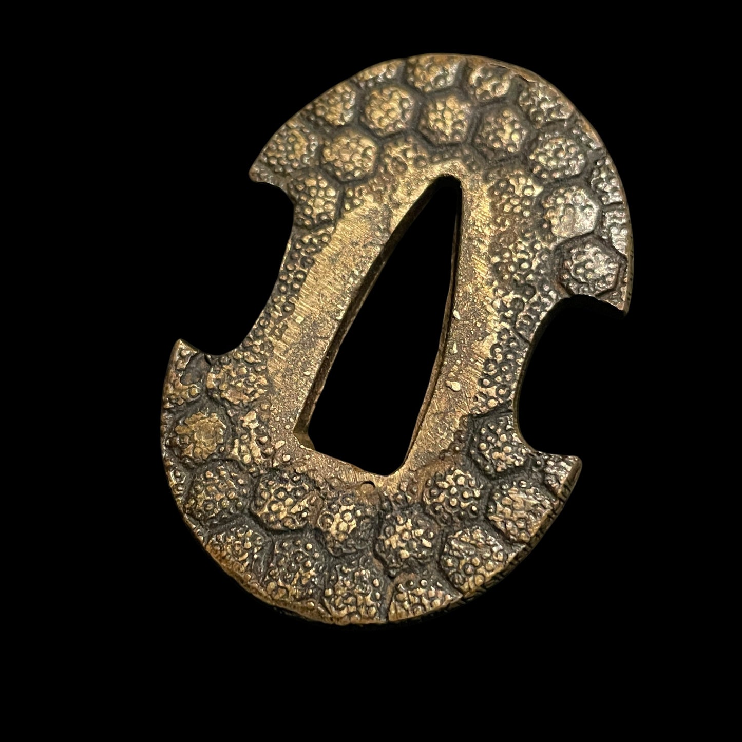 Matsushiro Koshirae 松代拵 Red TANTO, Brass Fittings 真鍮一作金具, Edo period mumei