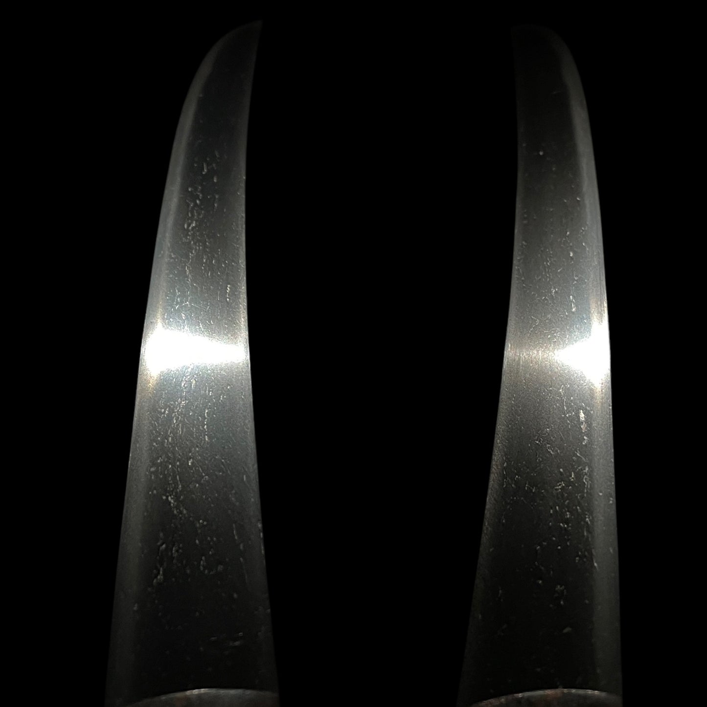 Hirazukuri Wakizashi 平造脇差, Ukyozuka 右京柄, with Shirasaya, Edo period mumei