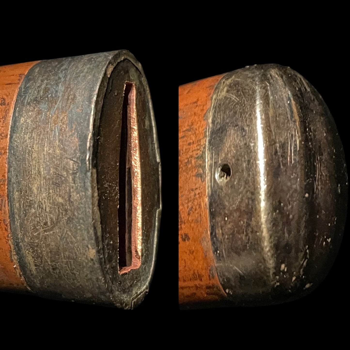 Hirazukuri Wakizashi 平造脇差, Ukyozuka 右京柄, with Shirasaya, Edo period mumei