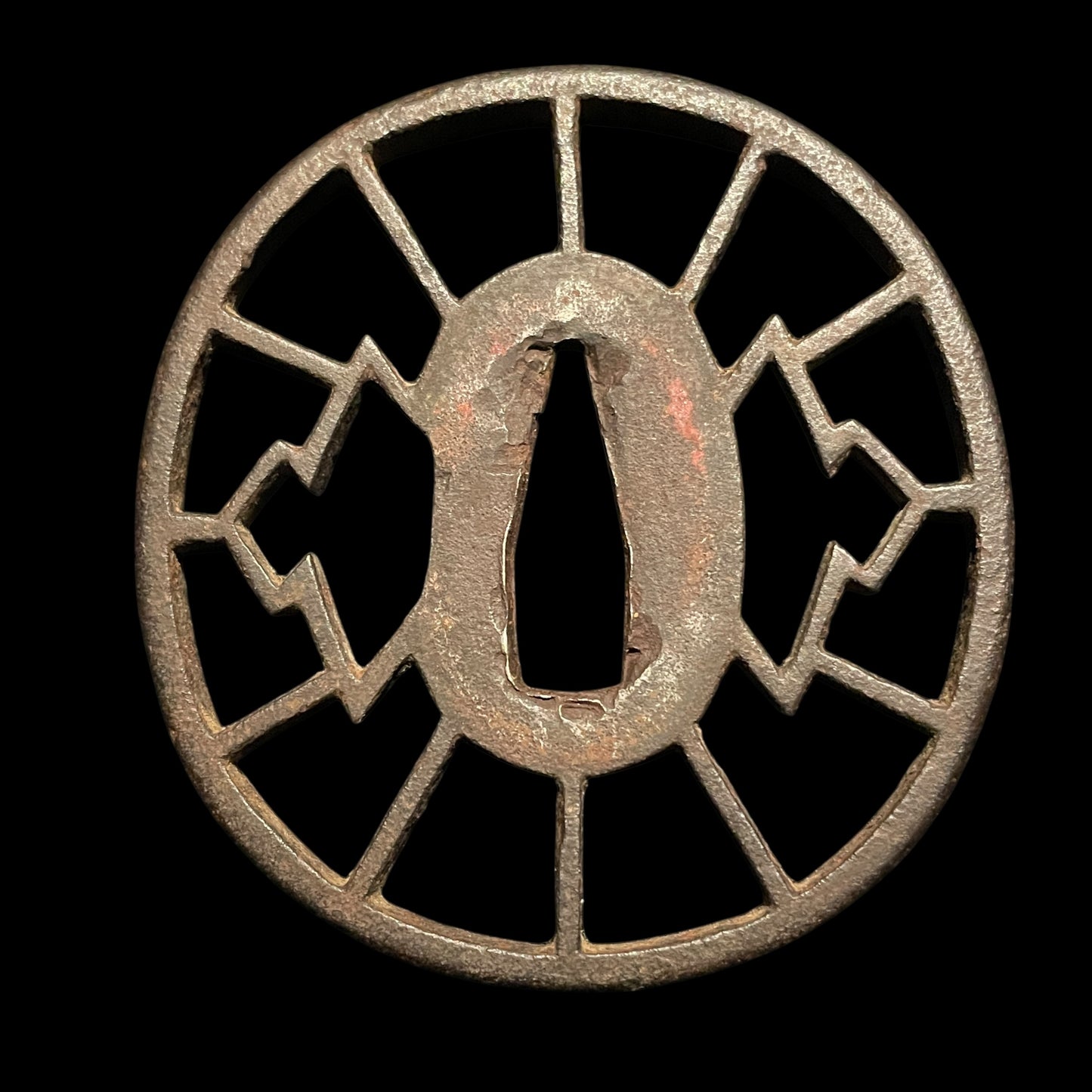 Kaneharu 兼春 signed Katana, Centipede Fuchi, Hotei Menuki, Edo period