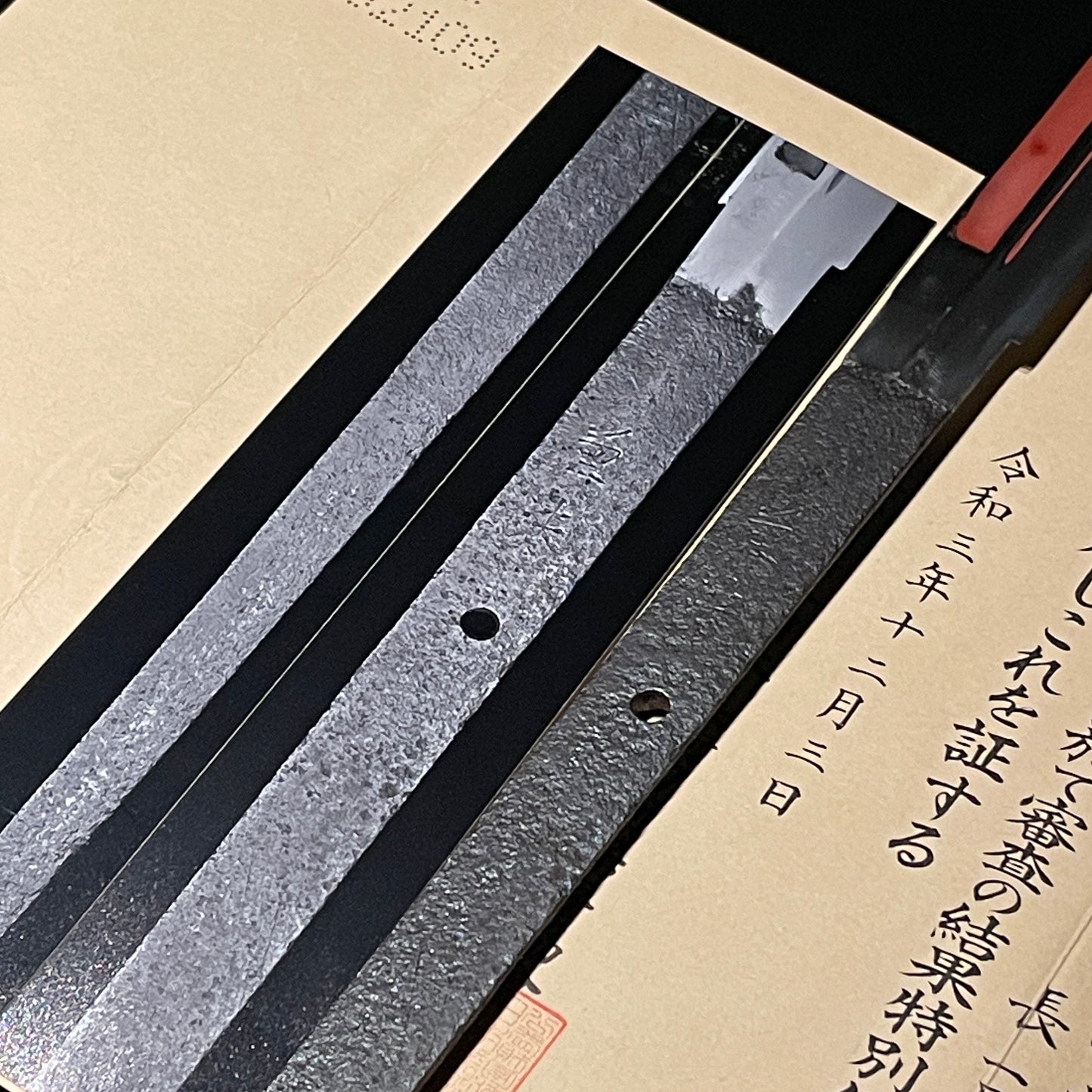 TOKUBETSU HOZON, Kanenori 兼法 signed Long NAGINATA, KOTO Muromachi period