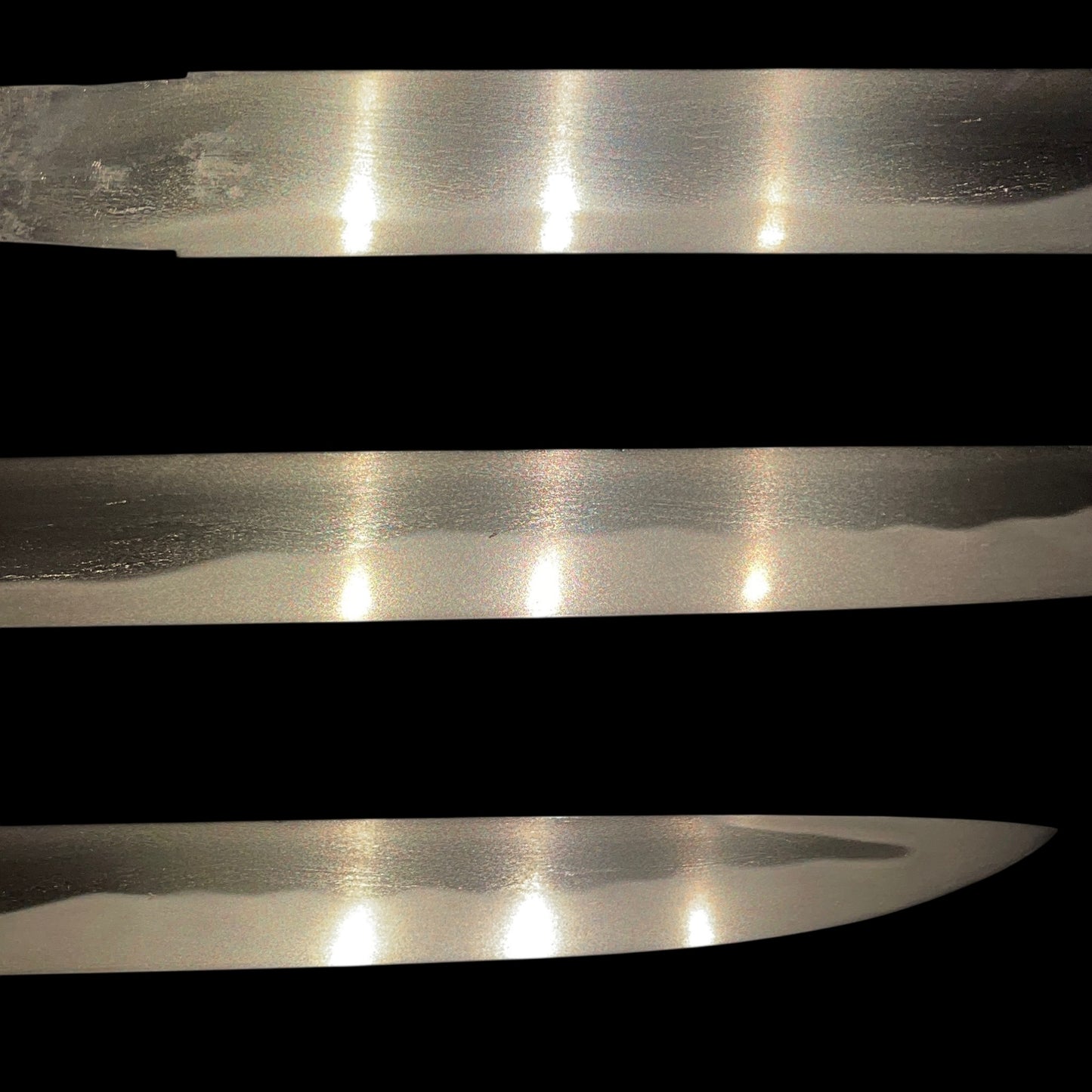 Polished TANTO in Shirasaya, Gunome-Hamon, Edo period mumei