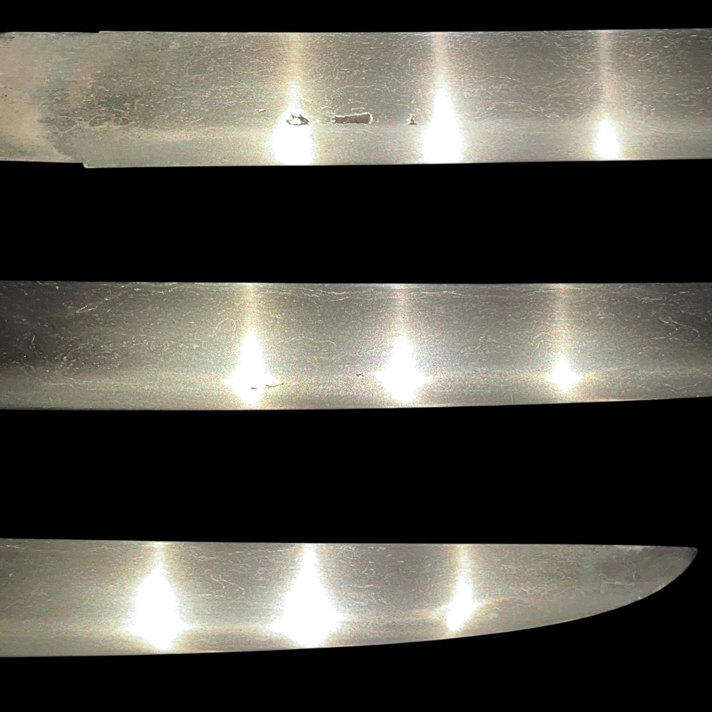 Bishu Nobufusa 備州信房 signed, Hirazukuri TANTO, In Kurosaya