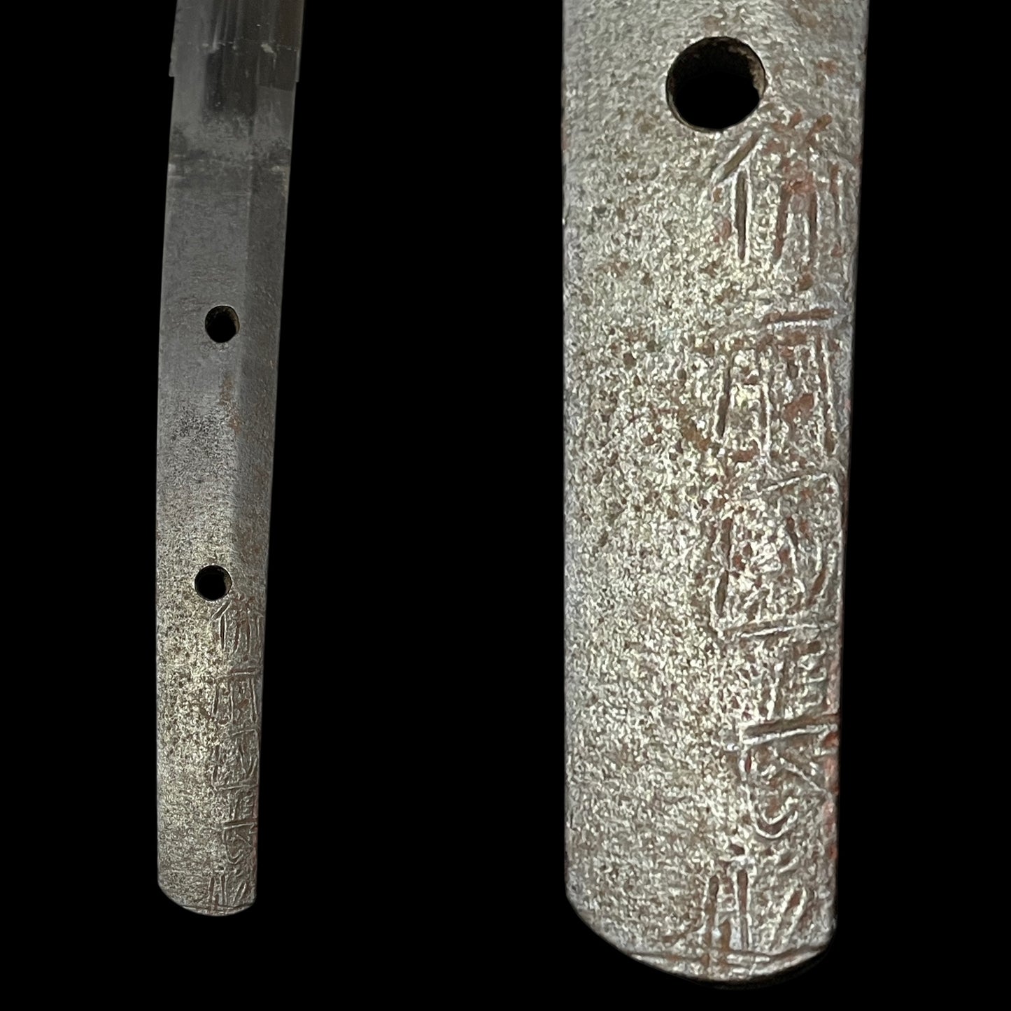 Bizenkoku Osafune 備前国長船 signed KATANA, Dragon Kurikararyu Menuki, Muromachi era