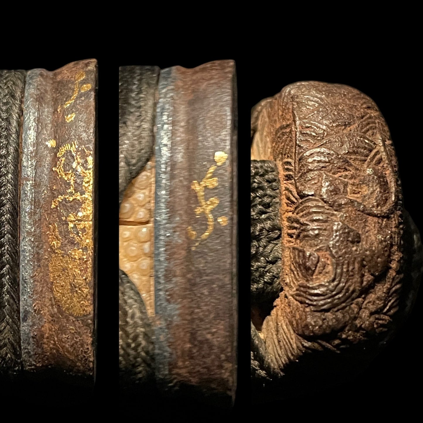 Bizenkoku Osafune 備前国長船 signed KATANA, Dragon Kurikararyu Menuki, Muromachi era