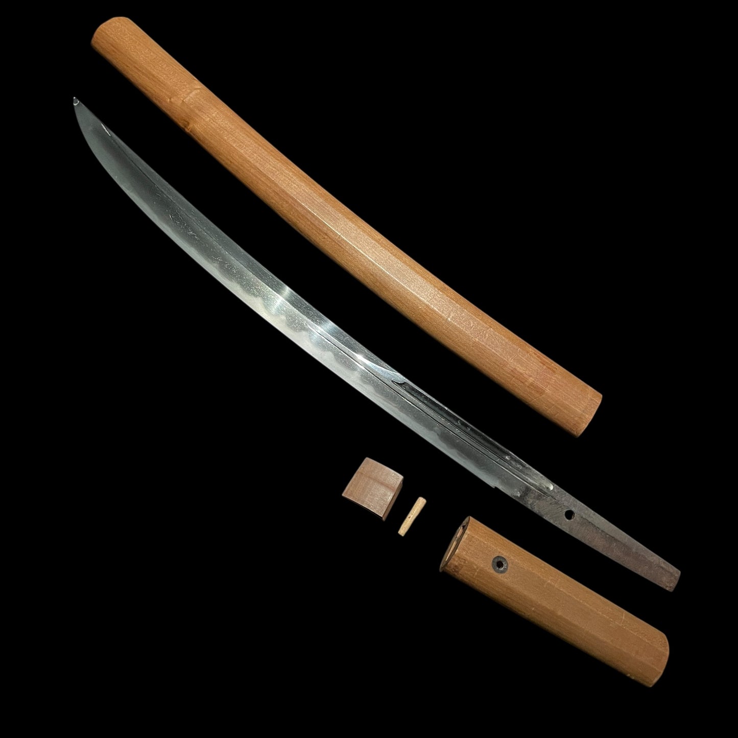 NAGINATA-NAOSHI 薙刀直 Wakizashi, Muromachi period mumei