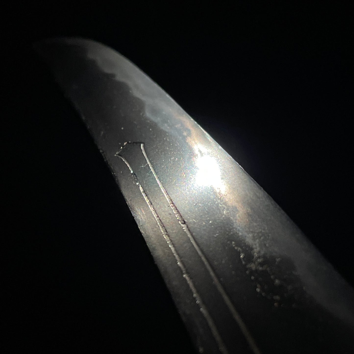 Katakiriha-Zukuri 片切刃造 WAKIZASHI, Suken Horimono 素剣彫物, 相州廣 Sohuhiro signed