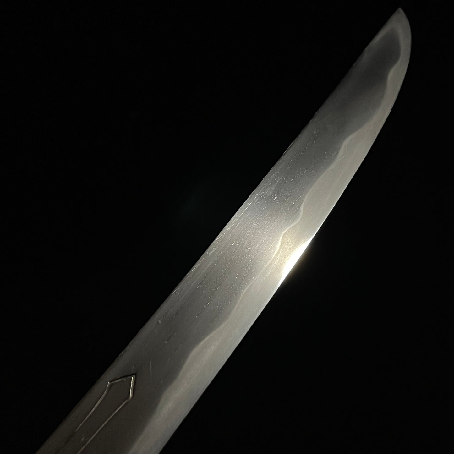 Katakiriha-Zukuri 片切刃造 WAKIZASHI, Suken Horimono 素剣彫物, 相州廣 Sohuhiro signed