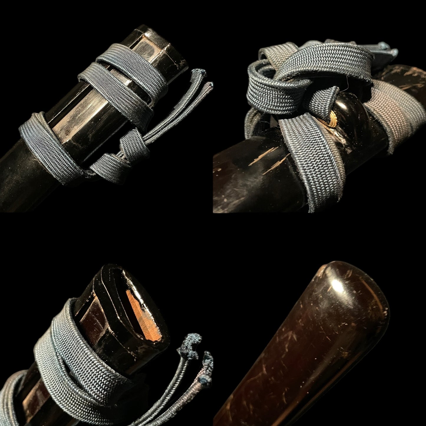 Horse Fuchikashira Wakizashi, Osafune Sukesada February 1505 備前国住人長船祐定 signed,