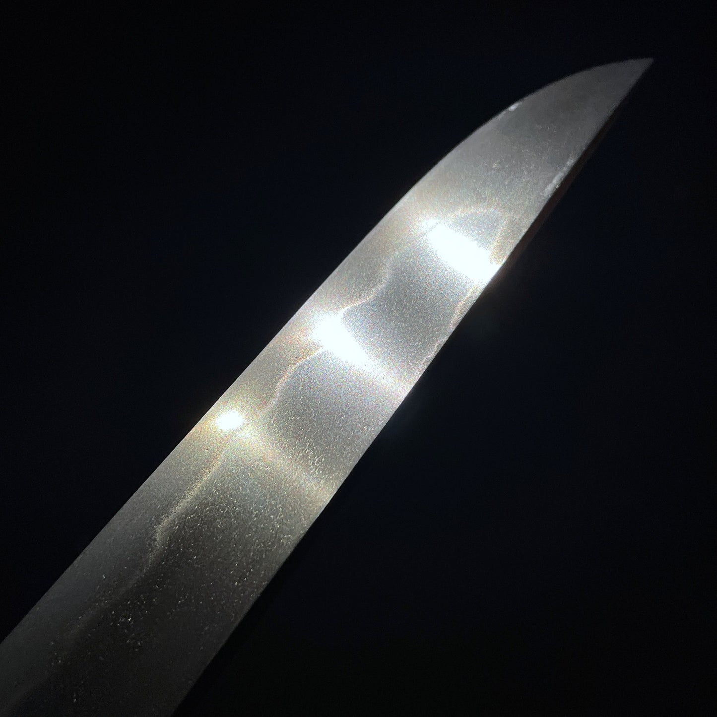 Thick blade TANTO, Shinshinto Late Edo period Bakumatsu, Mumei