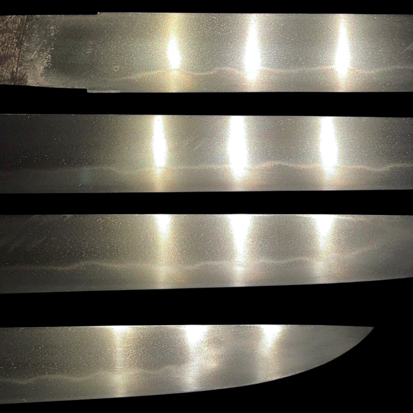 Thick blade TANTO, Shinshinto Late Edo period Bakumatsu, Mumei