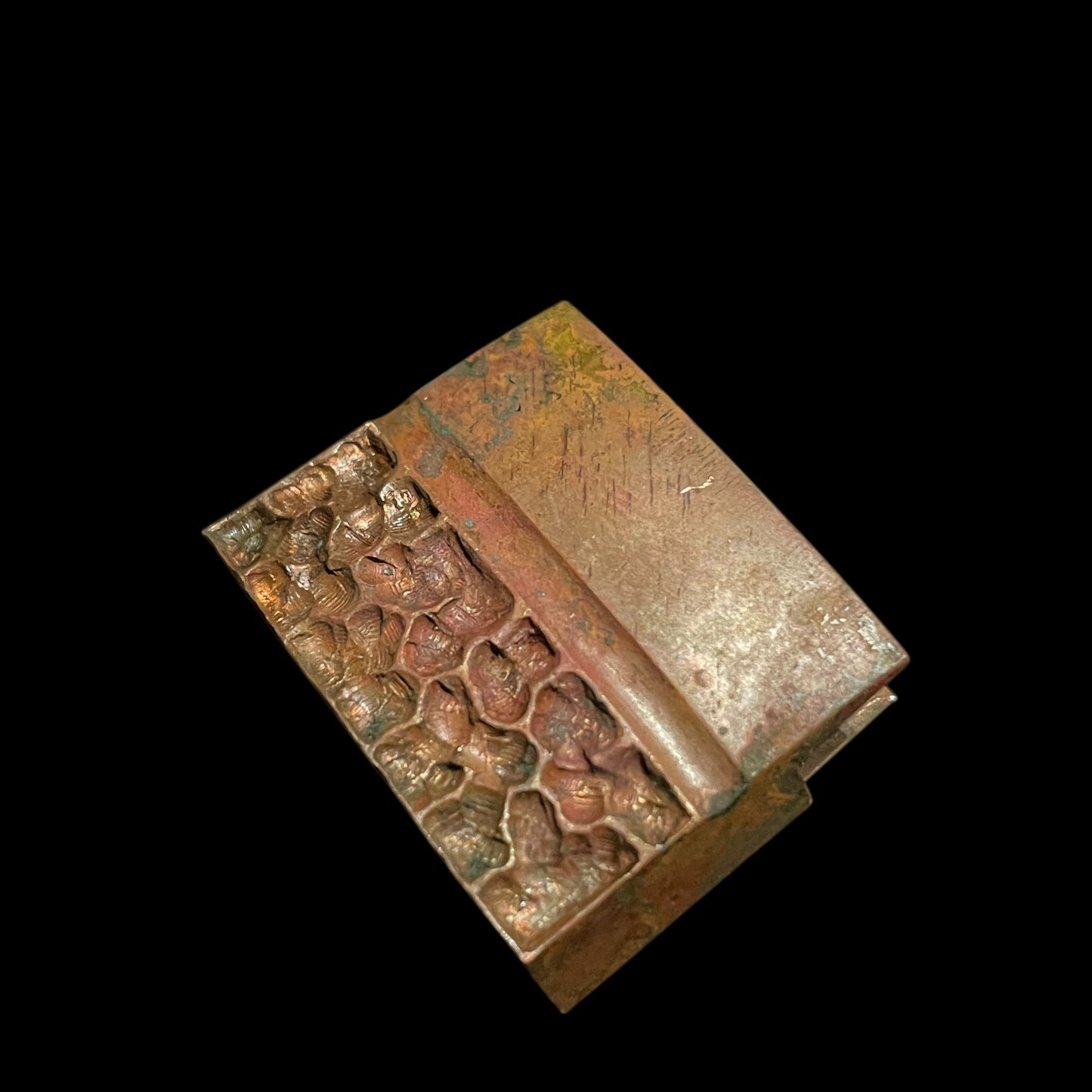 Bell cricket Fuchikashira 鈴虫縁頭, Shobuzukuri Long WAKIZASHI, Edo period mumei