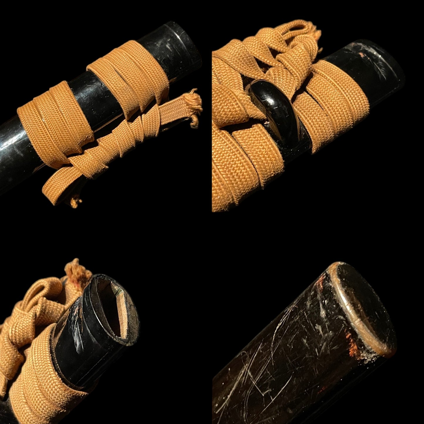 Midareba 乱刃 Long WAKIZASHI, Echizenju Shimosaka 越前住下坂 signed, Edo period