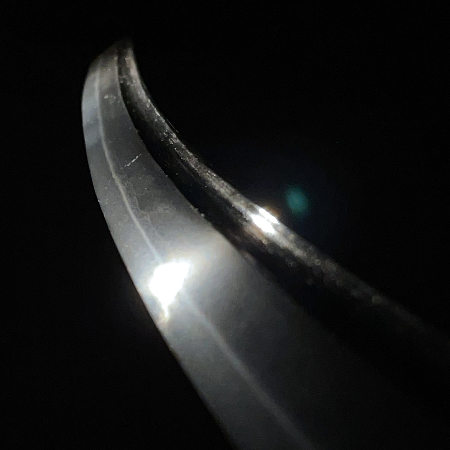 Kakitoshibi 掻通樋 KATANA in Shirasaya, Kanemichi 兼道 signd, Heavy blade, Gendaito