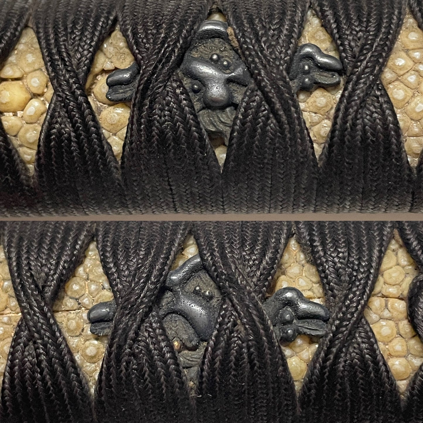 KANMURIOTOSHI 冠落とし TANTO, Kaneuji 兼氏 signed with KOZUKA, Muromachi period