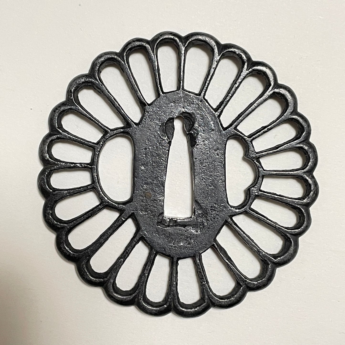 Amazing Hamon Long WAKIZASHI, Raden Koshirae 螺鈿拵, Katsumitsu 勝光 signed