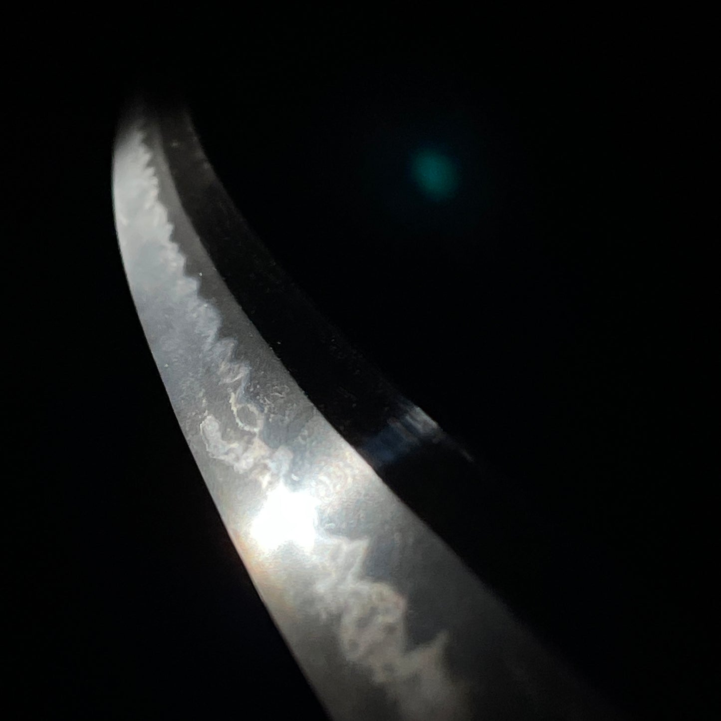 Omori Eishu 大森英秀 signed FUCHI, Amazing Hamon KATANA, Edo period mumei