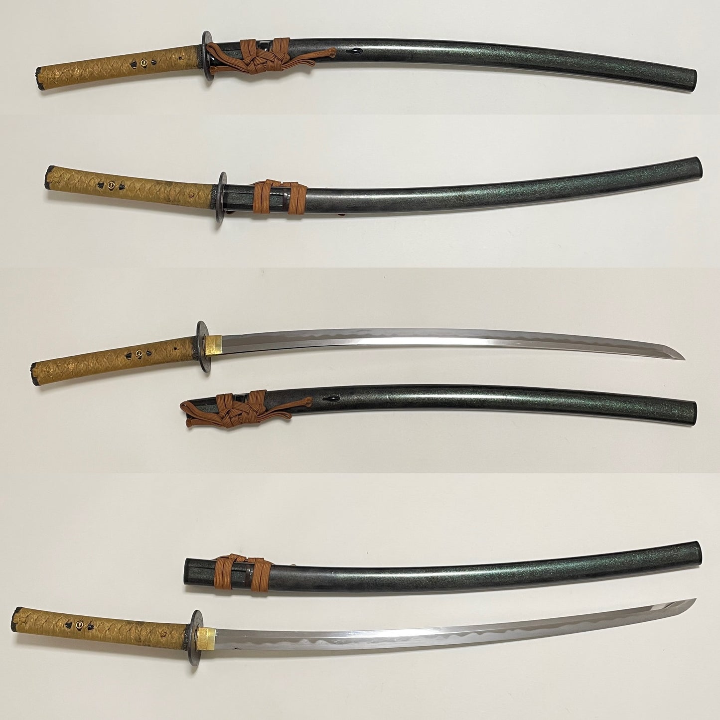 Omori Eishu 大森英秀 signed FUCHI, Amazing Hamon KATANA, Edo period mumei