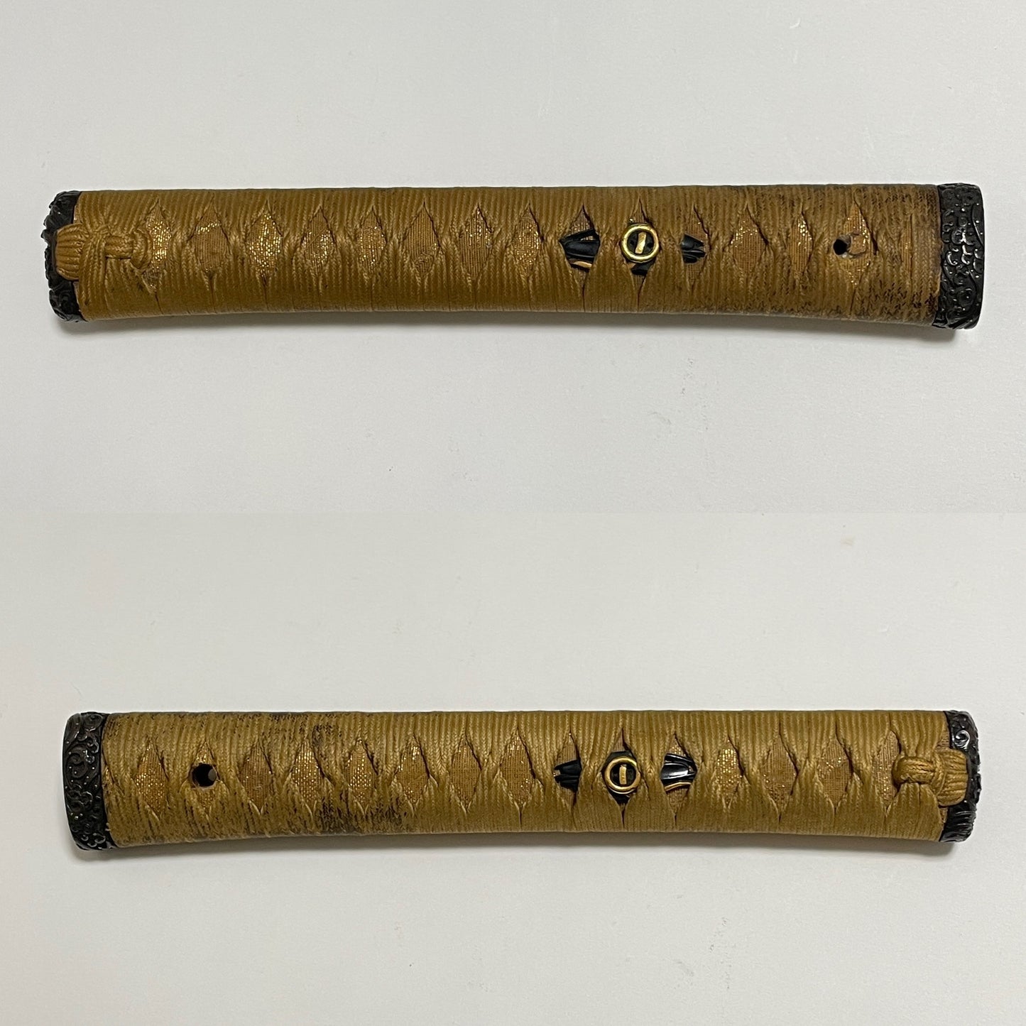Omori Eishu 大森英秀 signed FUCHI, Amazing Hamon KATANA, Edo period mumei