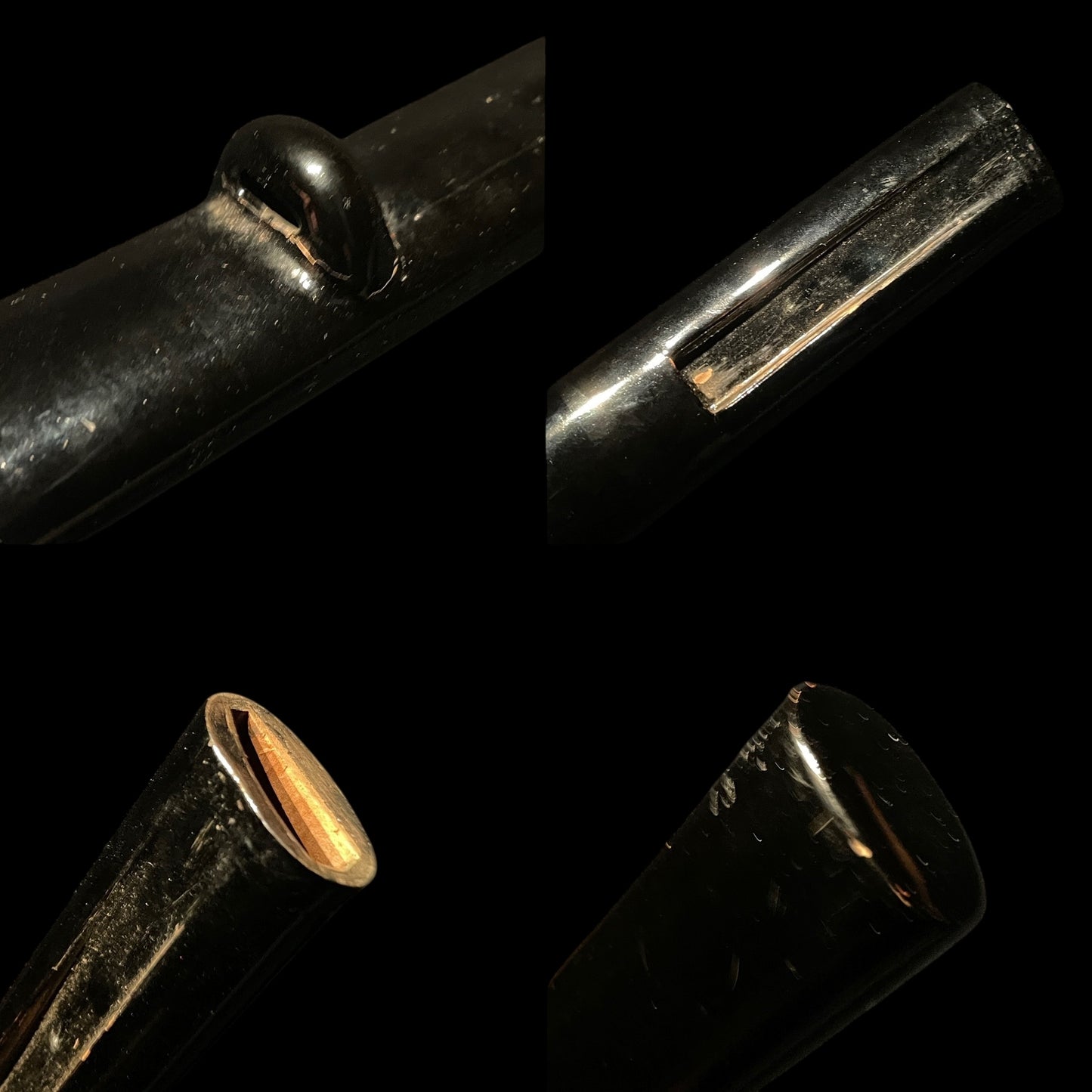 Izumikoku Masakage signed Wakizashi, Aoi Fuchikashira, Signed Tsuba, Edo period