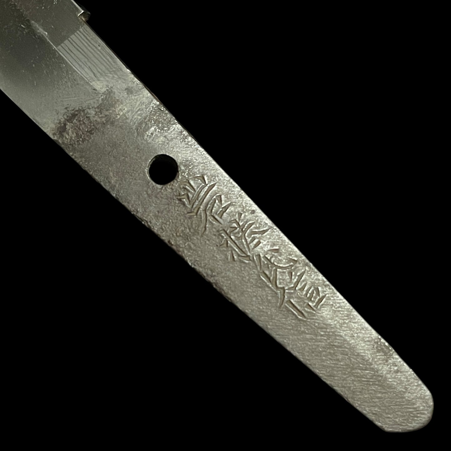 Ganmaku Ujinobu 岩捲氏信 signed Rugged Long WAKIZASHI in Shirasaya