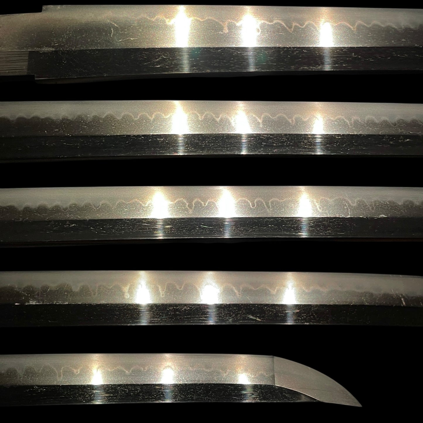 Ganmaku Ujinobu 岩捲氏信 signed Rugged Long WAKIZASHI in Shirasaya