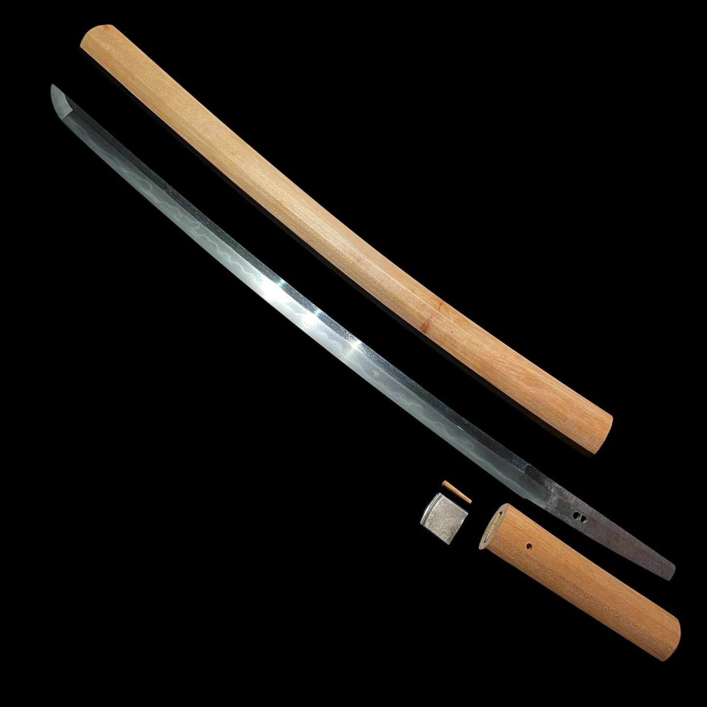 Osaka Shinto Long Wakizashi 大阪新刀長脇差, Early Edo period mumei