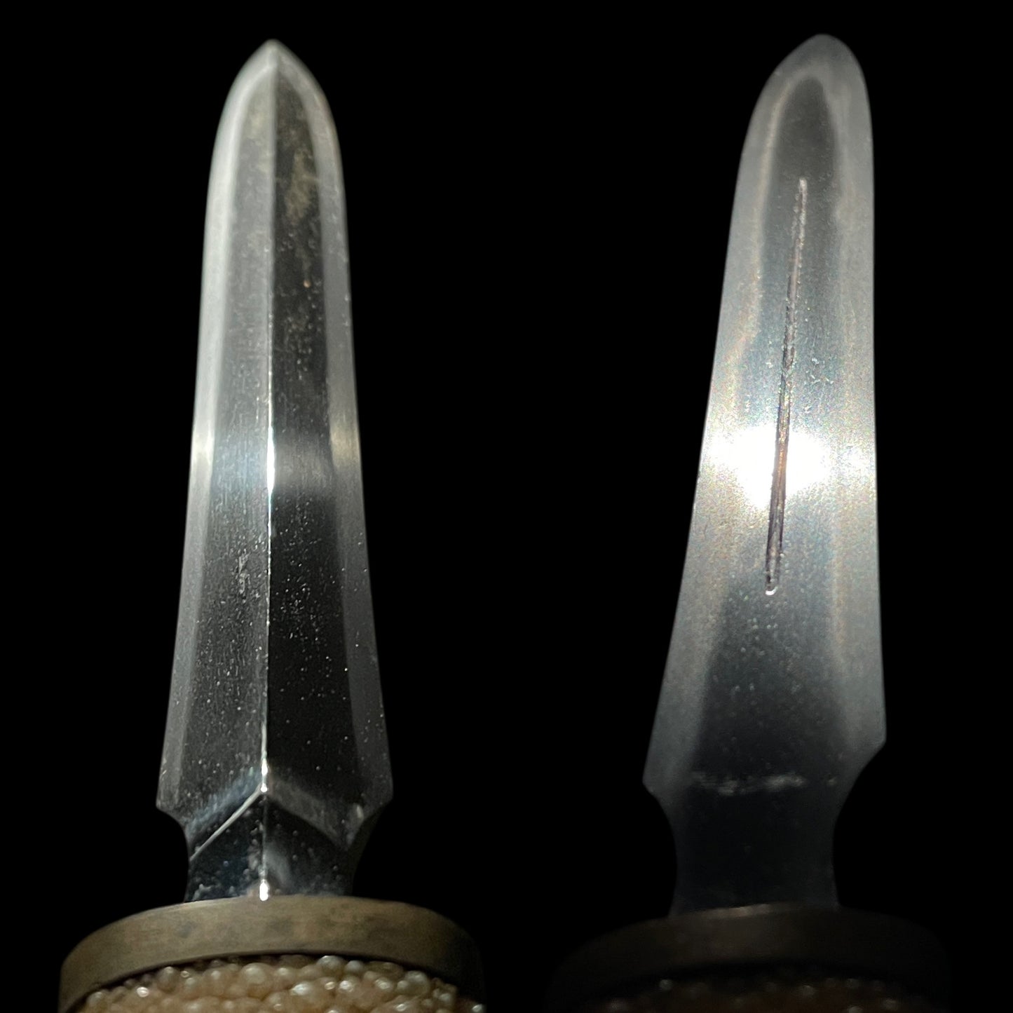 Hirasankaku-Yari 平三角槍 in Tanto Koshirae, Sho 正 signed, Edo period