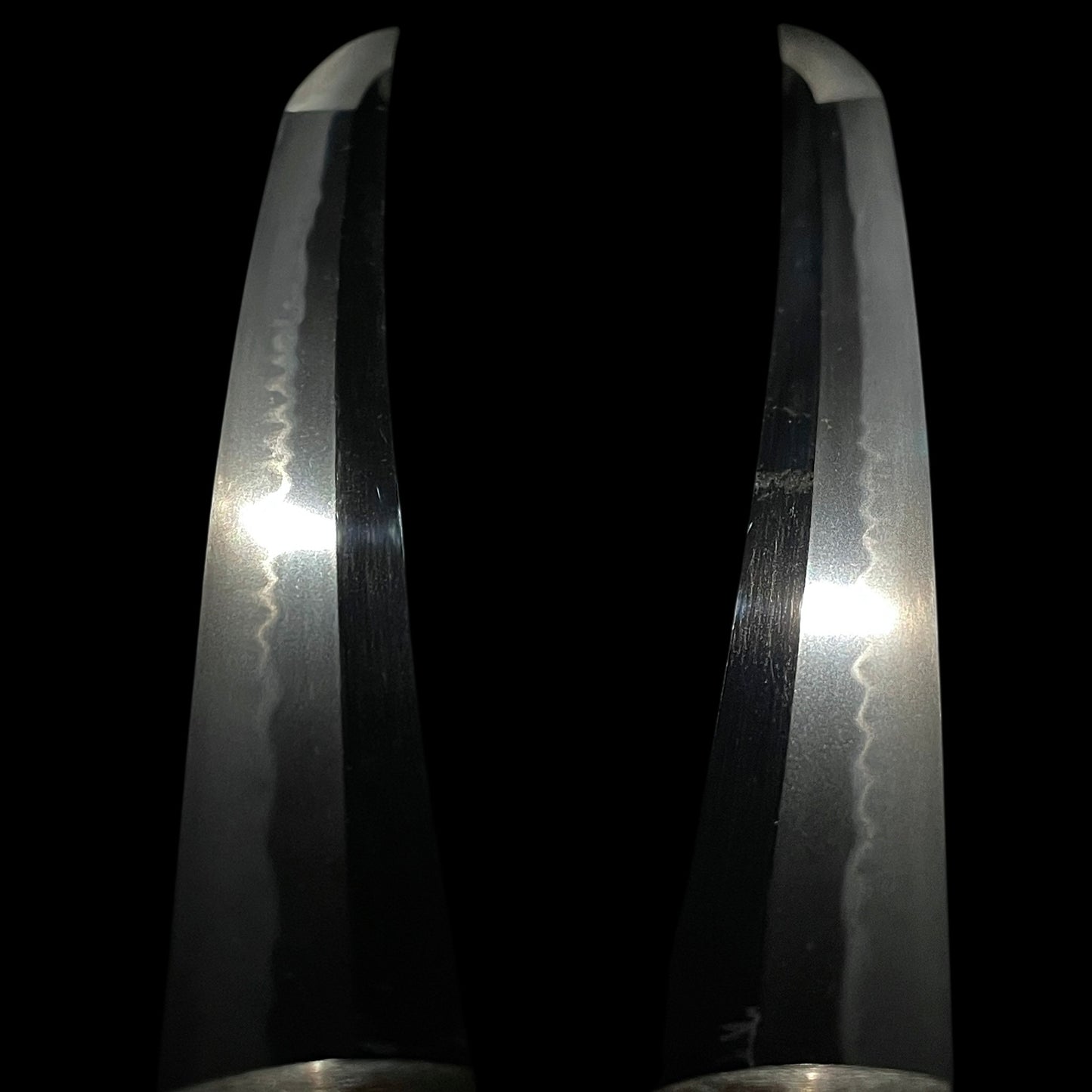 Ookissaki 大切先 WAKIZASHI, Wide blade, Late Edo Bakumatsu period mumei