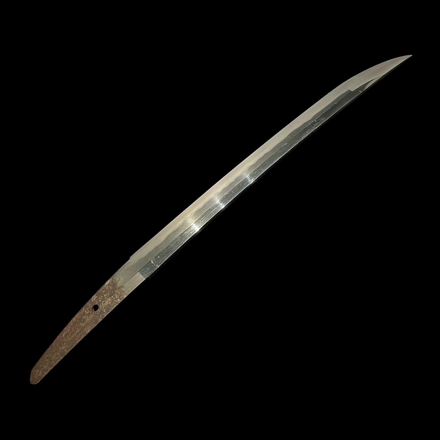 Ookissaki 大切先 WAKIZASHI, Wide blade, Late Edo Bakumatsu period mumei