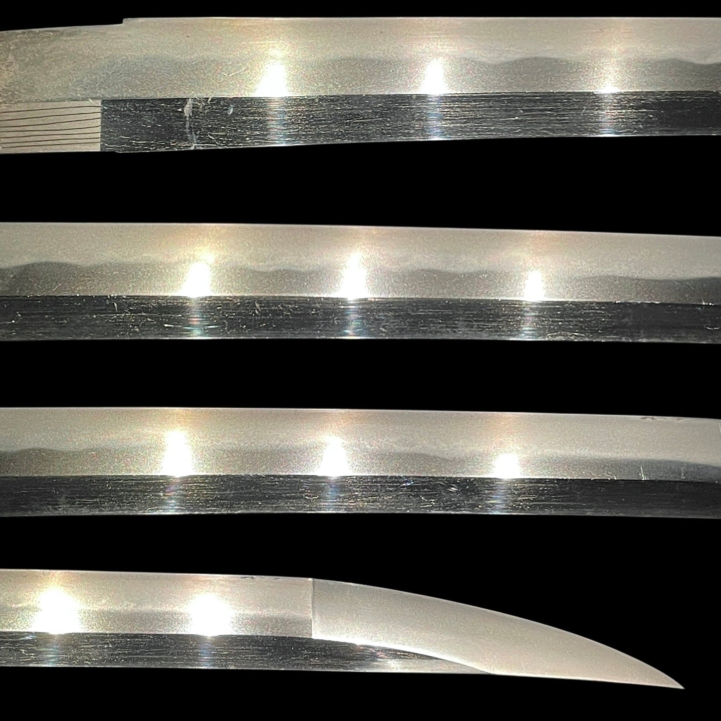 Ookissaki 大切先 WAKIZASHI, Wide blade, Late Edo Bakumatsu period mumei