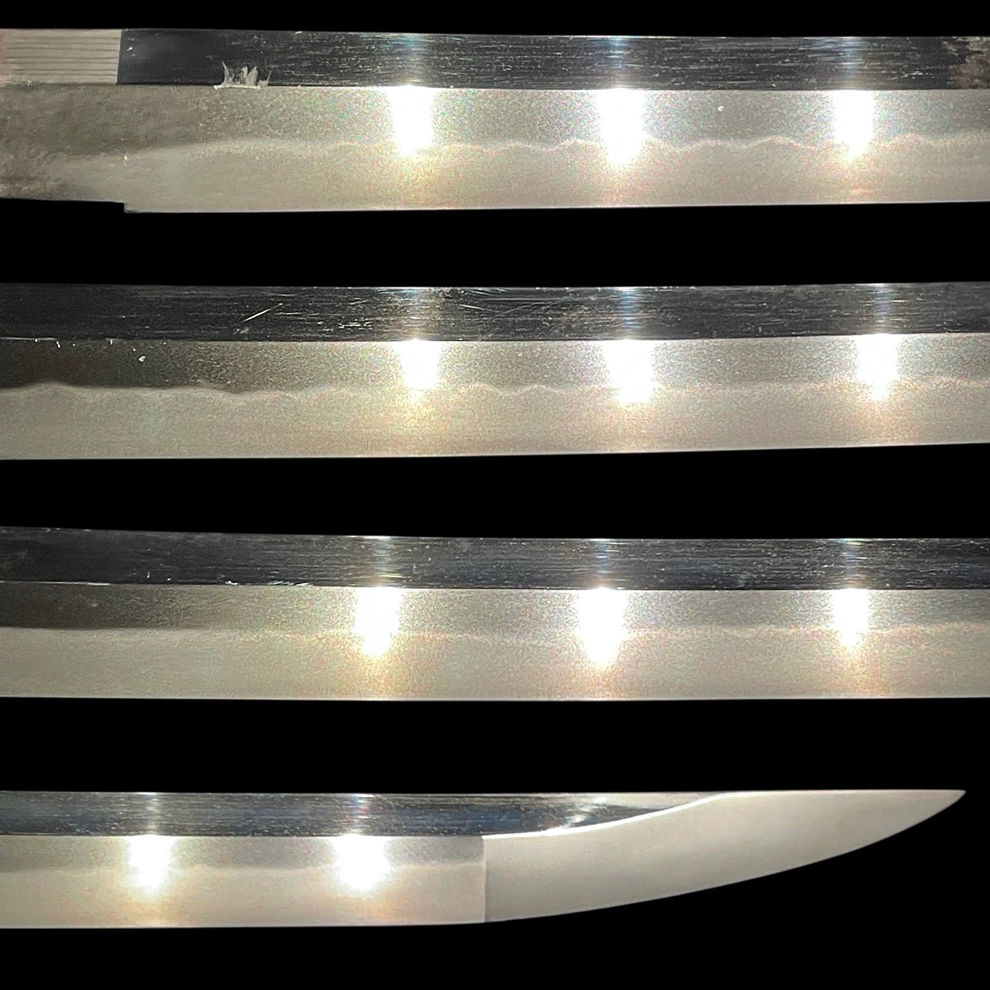 Ookissaki 大切先 WAKIZASHI, Wide blade, Late Edo Bakumatsu period mumei