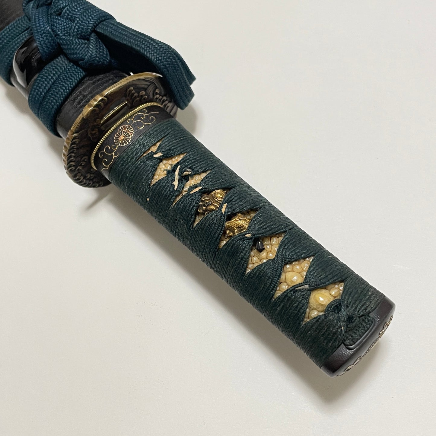 NAGINATANAOSHI-ZUKURI 薙刀直し造 WAKIZASHI, Yamashironokami Kunishige 山城守国重 signed