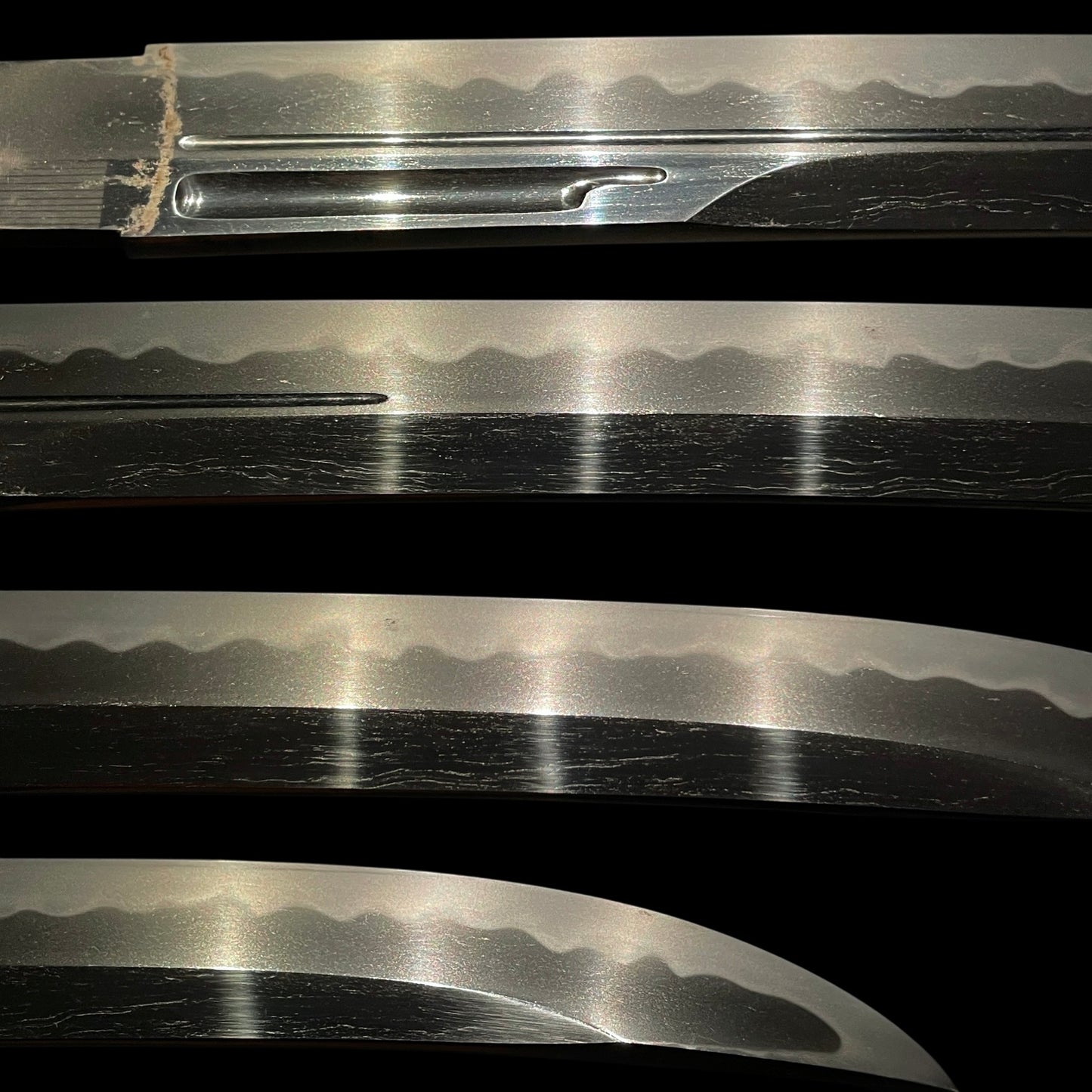 NAGINATANAOSHI-ZUKURI 薙刀直し造 WAKIZASHI, Yamashironokami Kunishige 山城守国重 signed