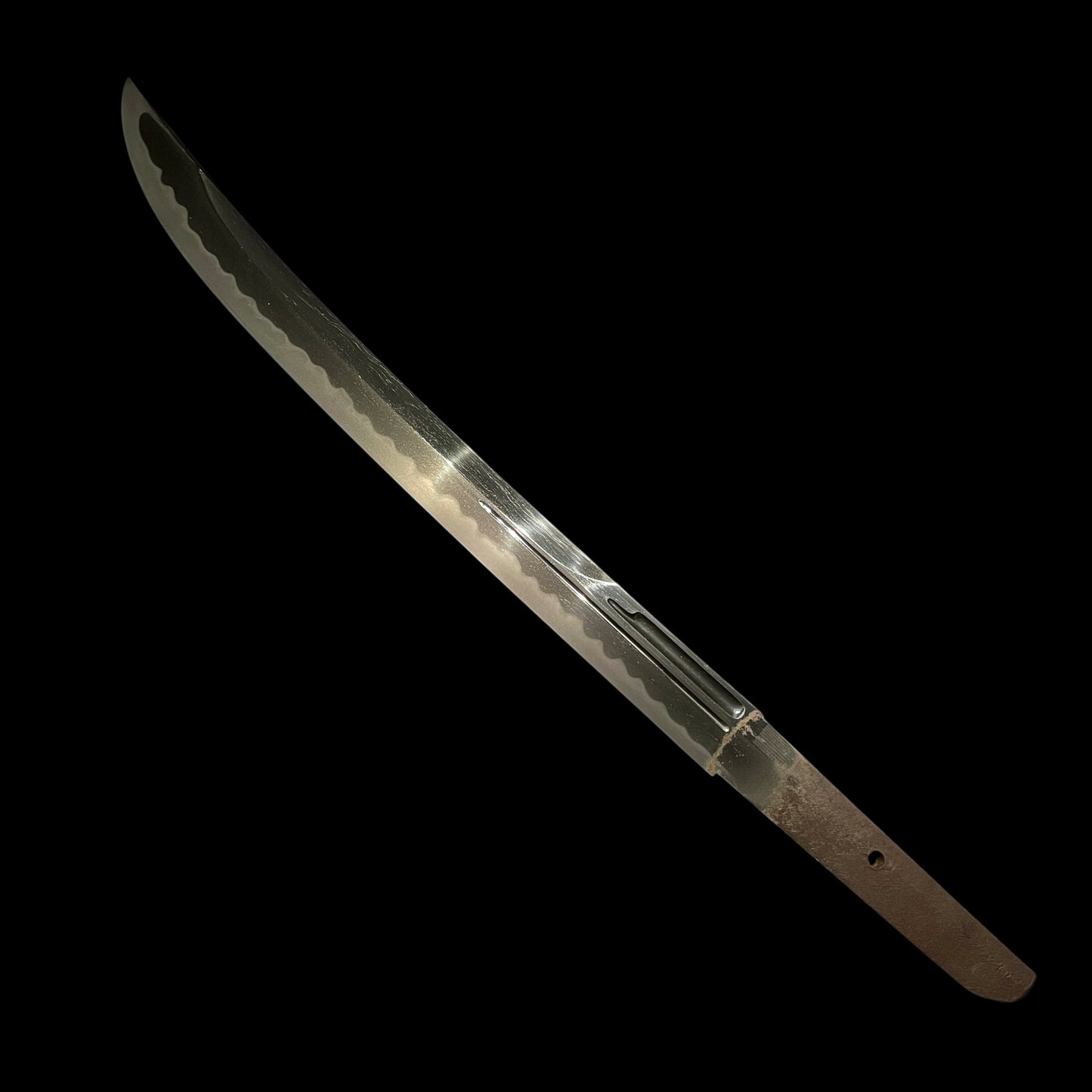 NAGINATANAOSHI-ZUKURI 薙刀直し造 WAKIZASHI, Yamashironokami Kunishige 山城守国重 signed