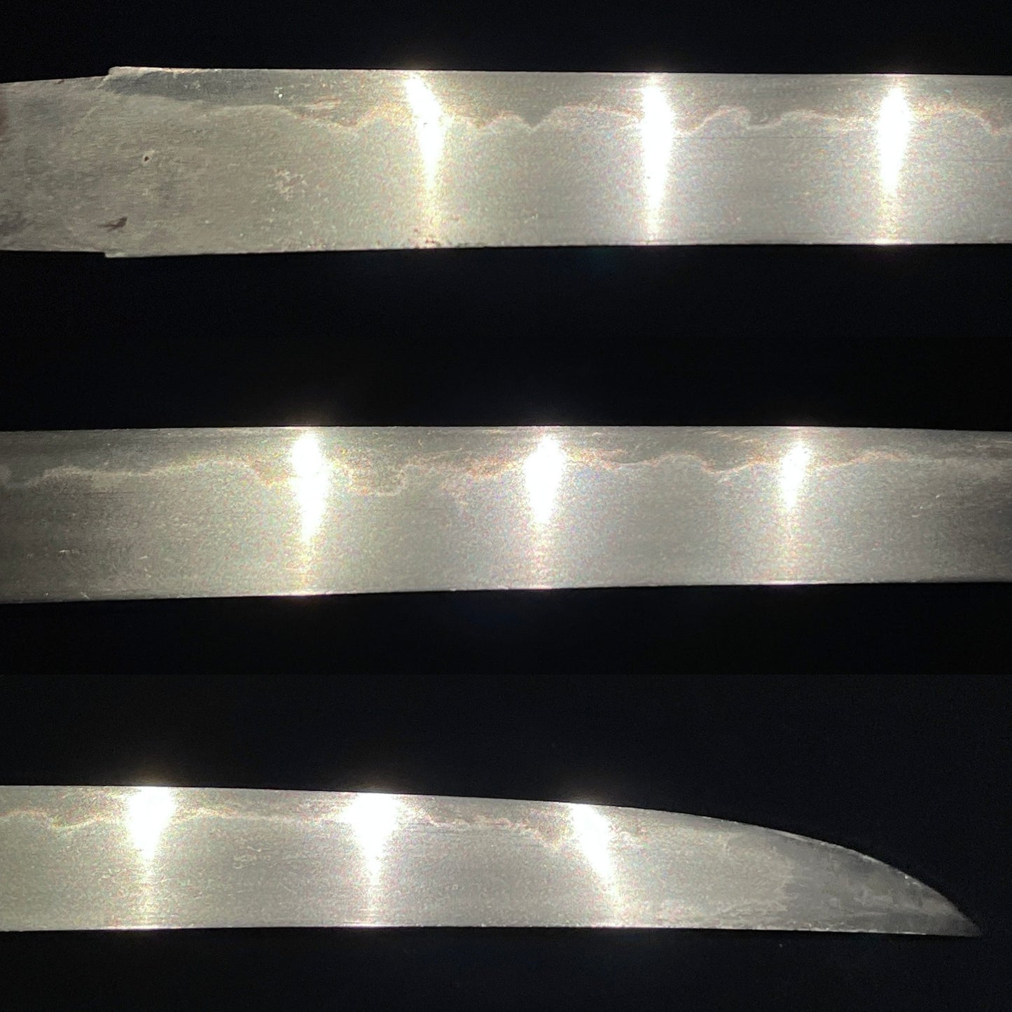 Bat Tsuba and Boar Fuchikashira TANTO, with Kozuka, Muromachi period mumei