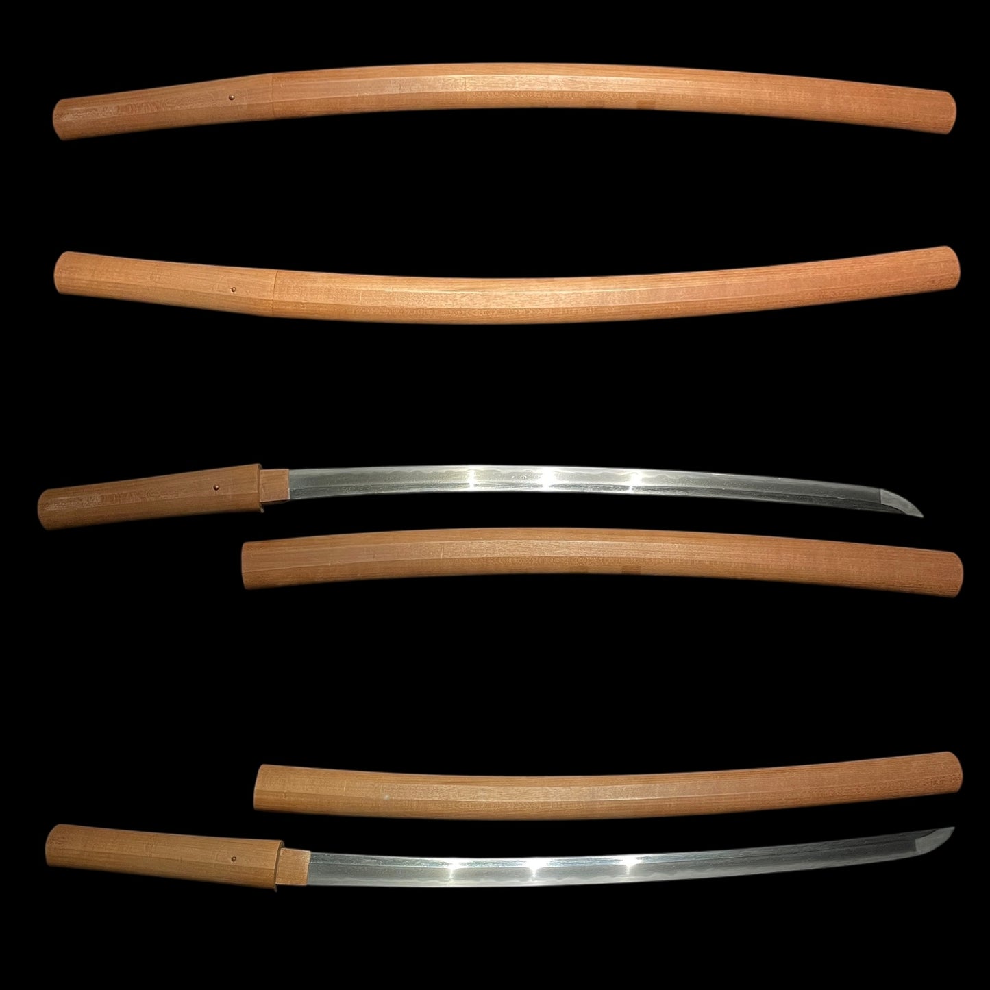 AOIMON 葵紋 Shinanokami Nobuyoshi 信濃守信吉 signed WAKIZASHI, Early Edo period