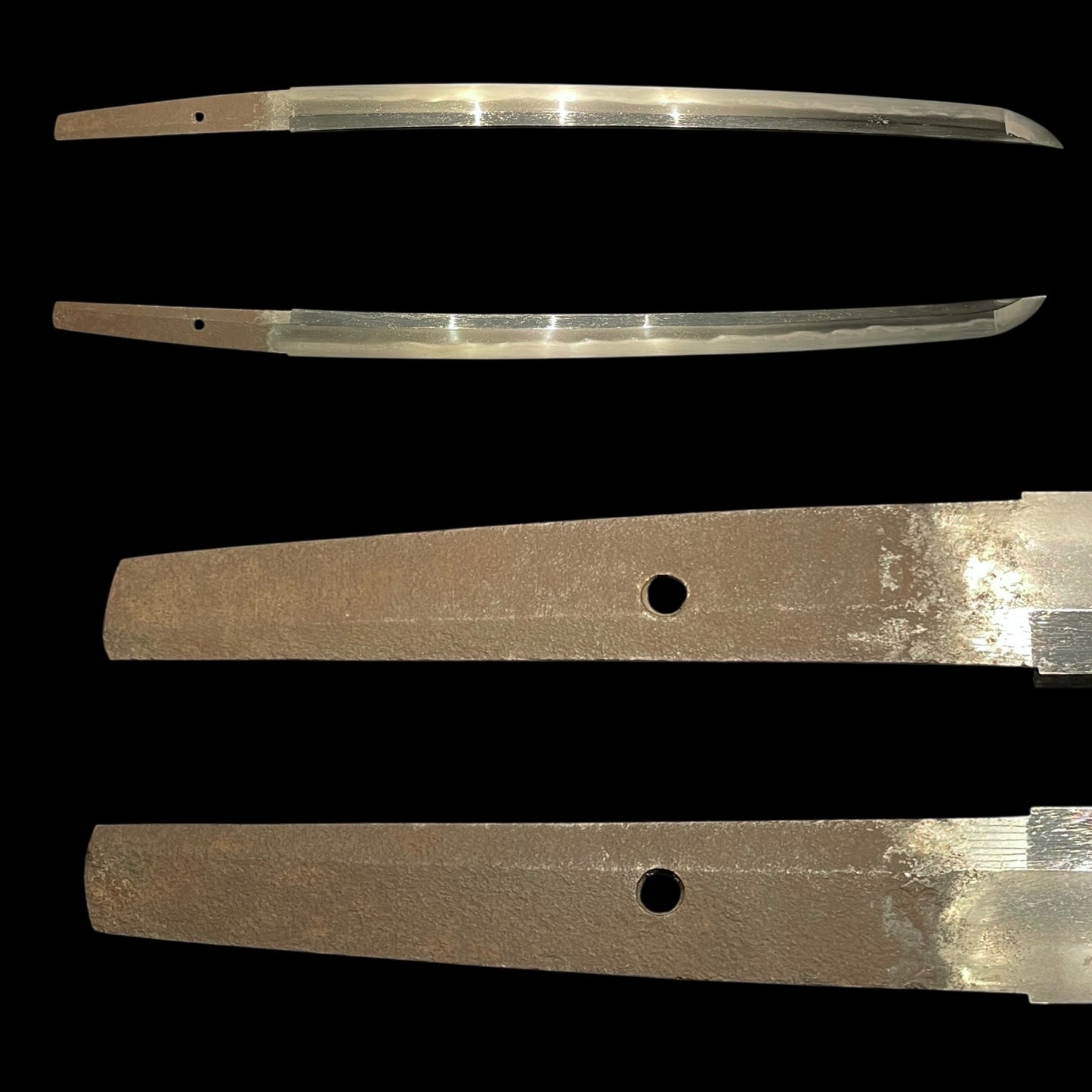 Aranie 荒煮え Midareba 乱れ刃 WAKIZASHI, Edo period mumei