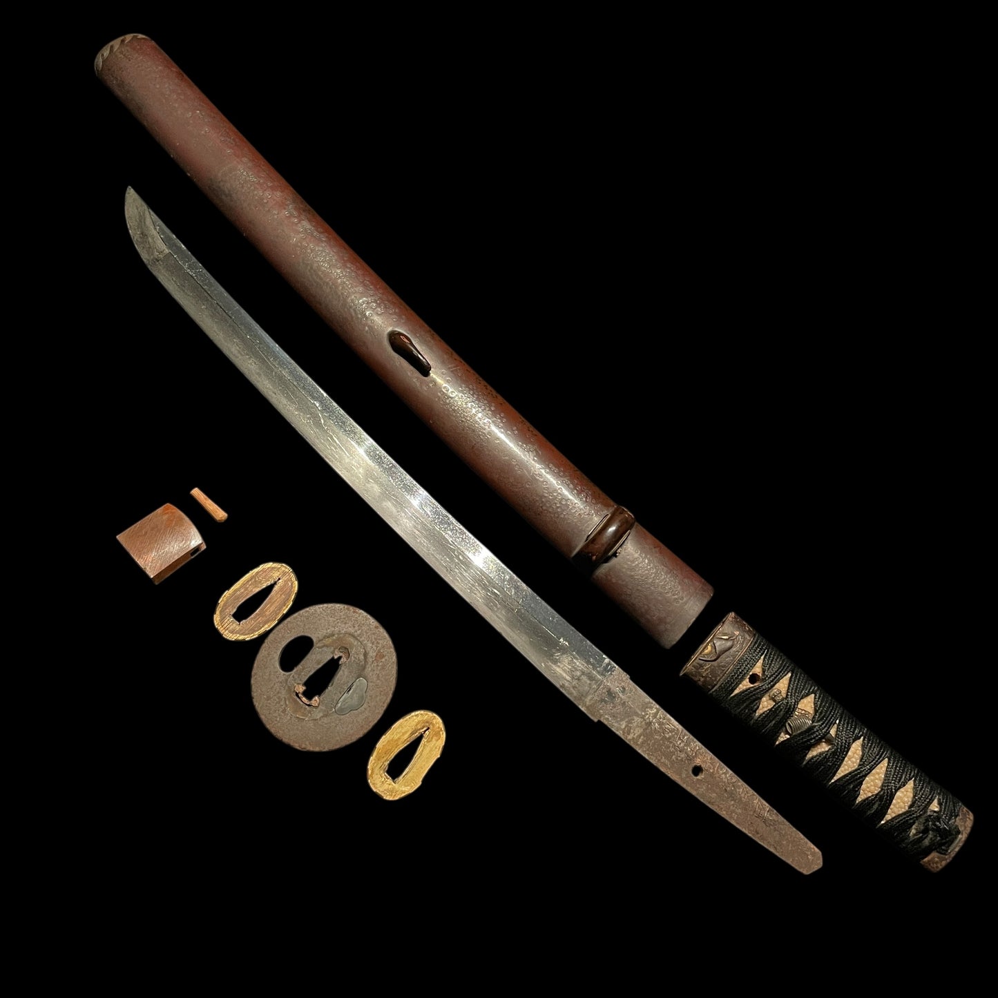 Kashuju Isedaijo Kaneshige 加州住伊勢大掾兼重 signed, Short Wakizashi, Late Edo period