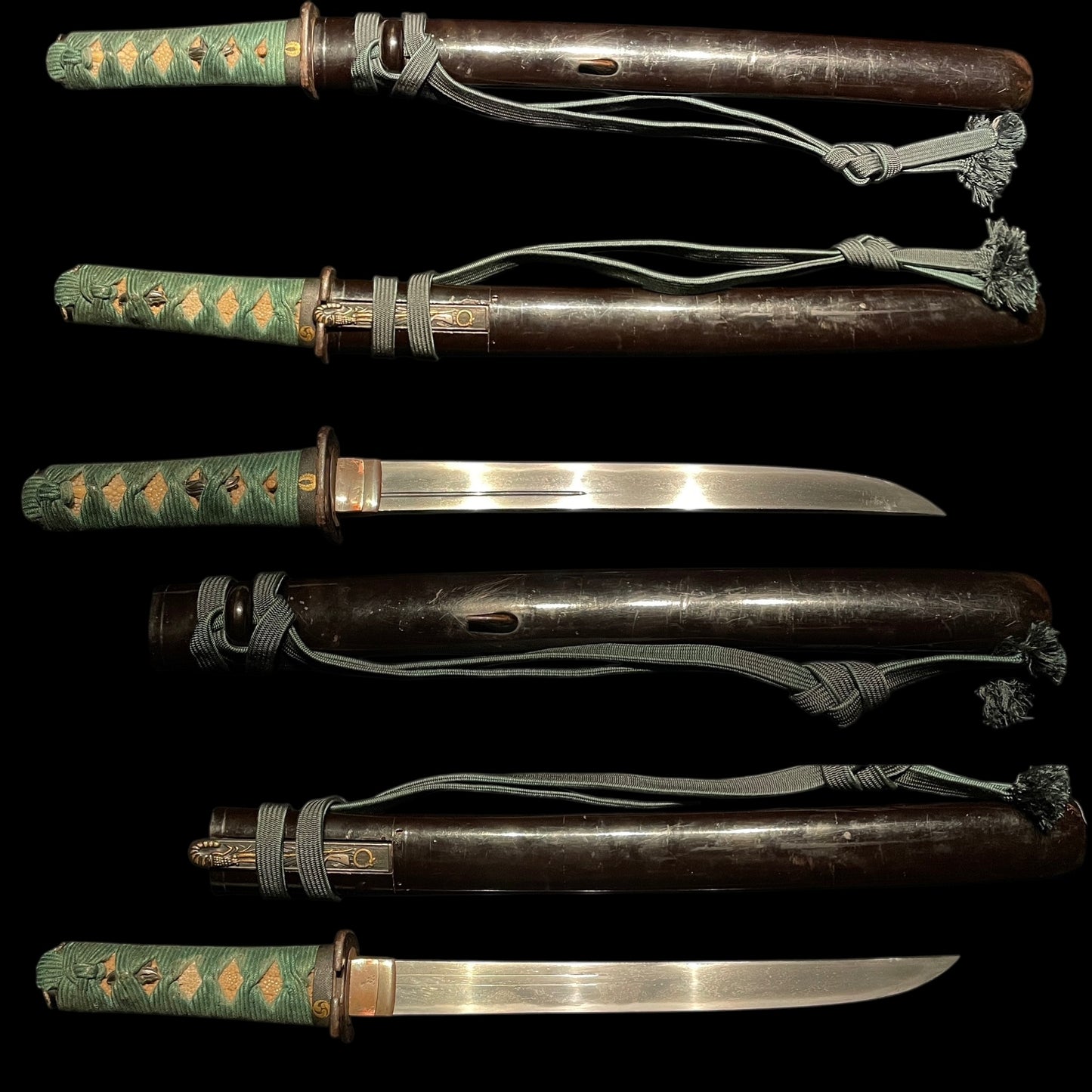 Hiromitsu 廣光 signed TANTO, with Kozuka, Muromachi period