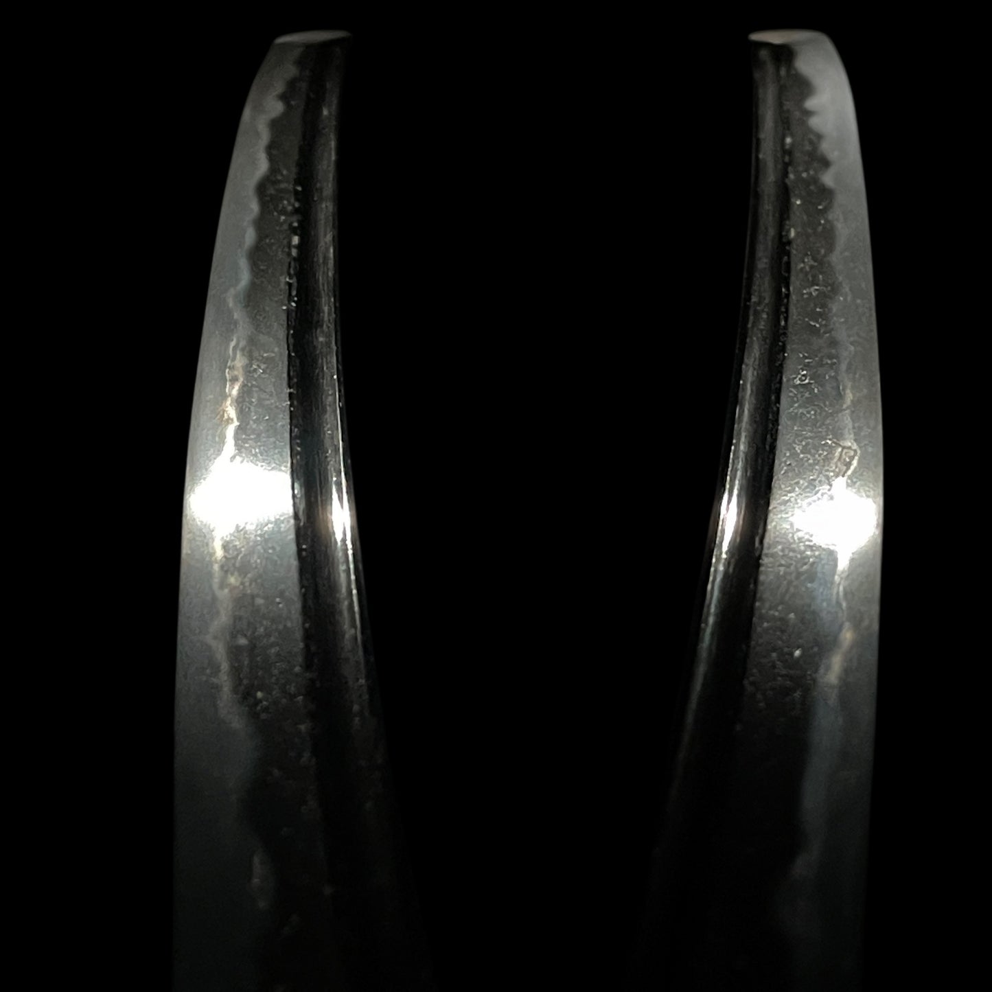 Kakinagashi-Hi 掻き流し樋 Wakizashi in Shirasaya, Edo period mumei