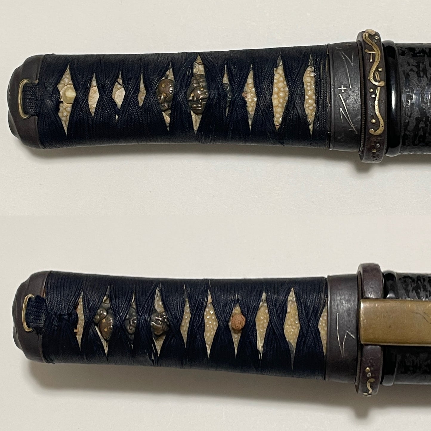 Unokubi-Zukuri 鵜首造 Heavy TANTO with Kozuka, Edo period mumei