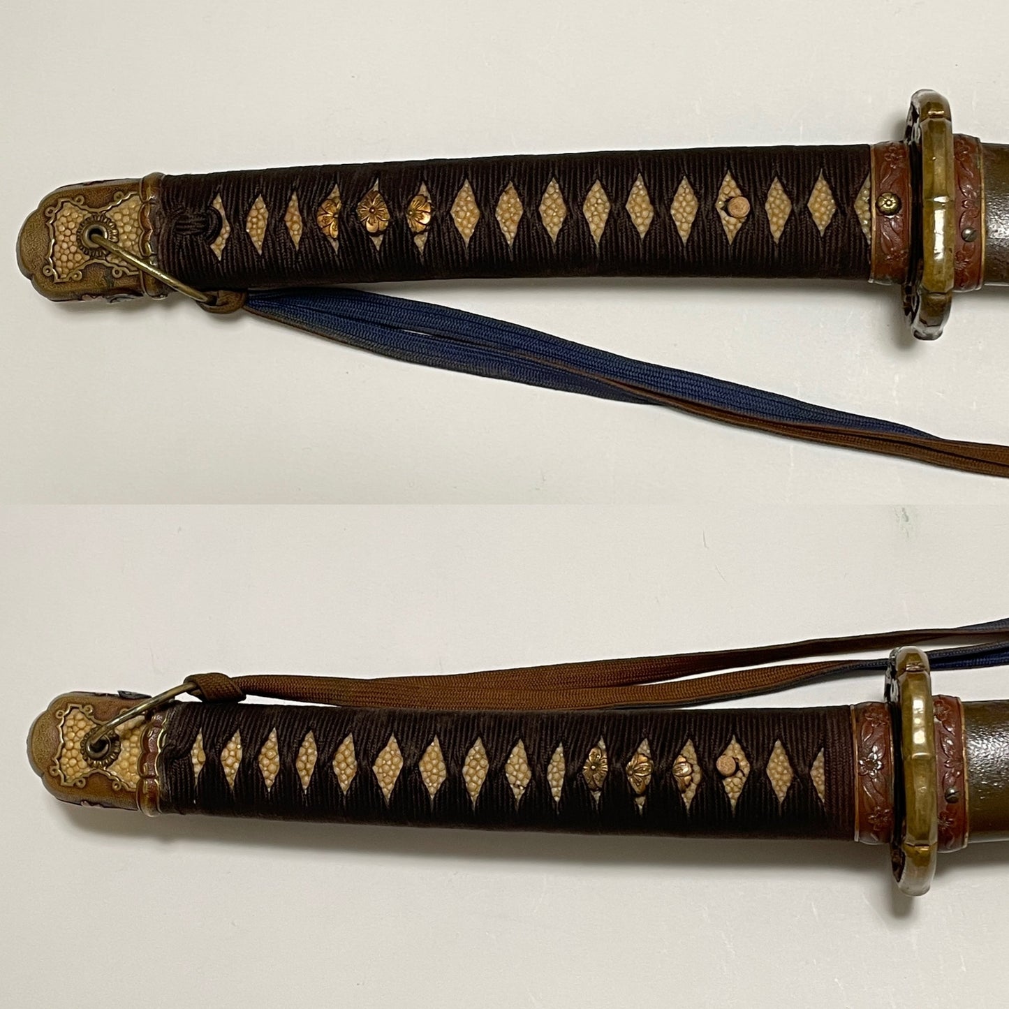 Type98 GUNTO 九八式軍刀, Kuniyasu 国泰 signed, Family crest included, with Tassel