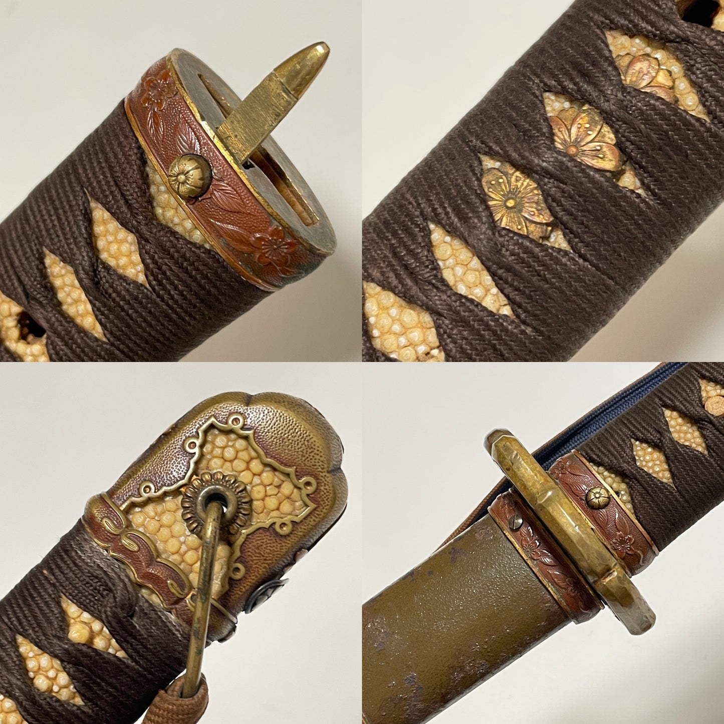 Type98 GUNTO 九八式軍刀, Kuniyasu 国泰 signed, Family crest included, with Tassel