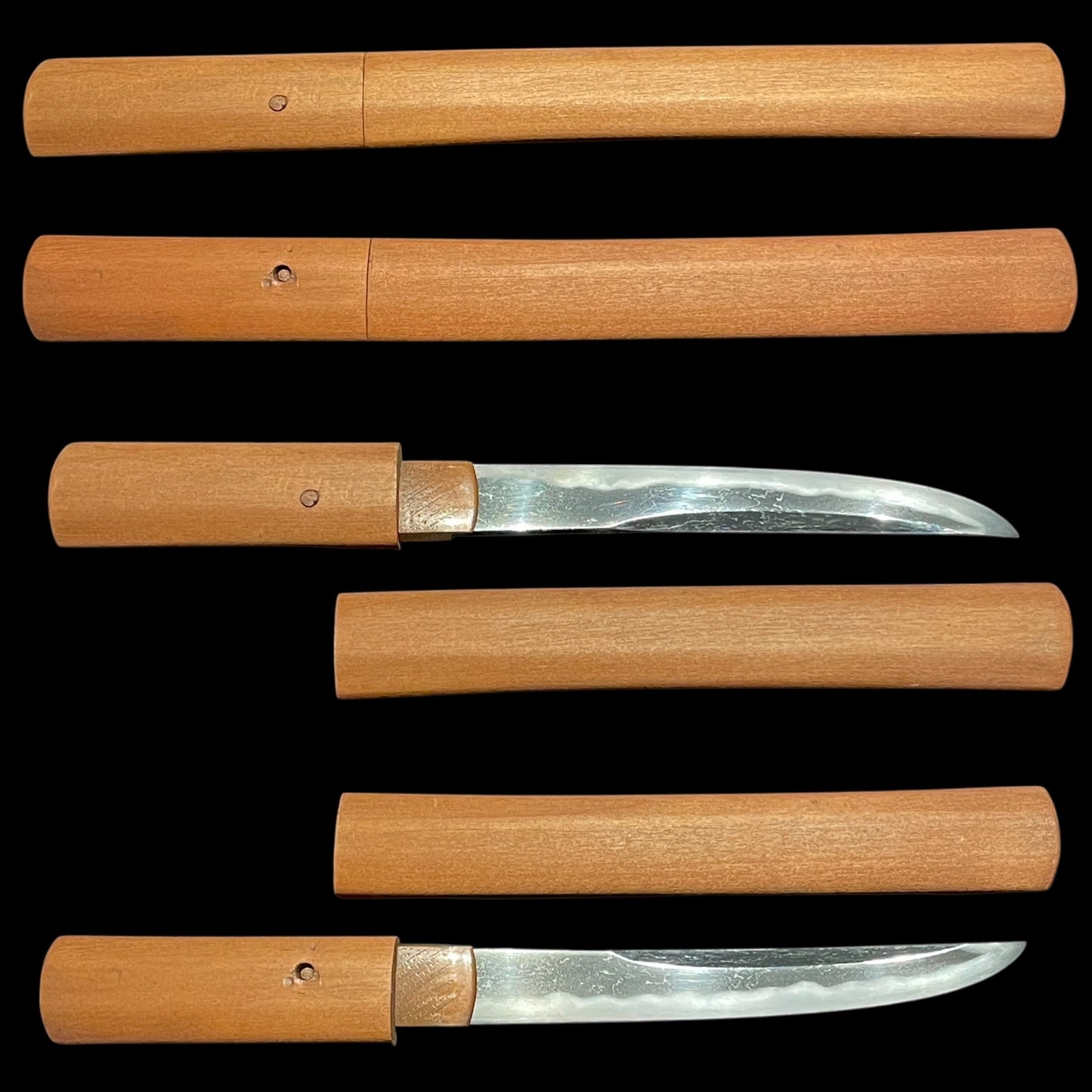 Unokubi-Zukuri 鵜首造 Kaiken 懐剣, Pocket TANTO, Edo period mumei